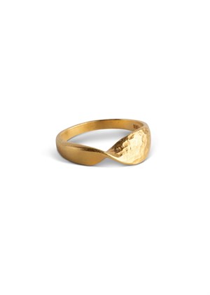 Adele ring Gold Enamel 